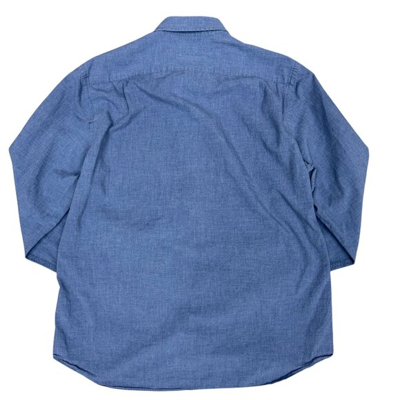 EUC Men's J. CREW Chambray Heathered Cotton Button Down Shirt | Size M - Picture 2 of 5